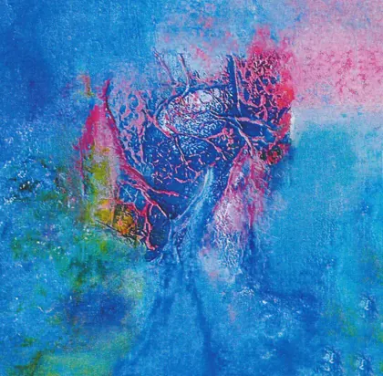 Couleurs à nues — Couleurs en nudité (2007), peinture d’Ana Ruiz Llamazares