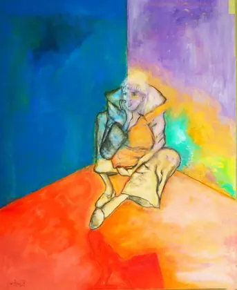 Épiderme — 161ᵉ Salon de Versailles (2026), peinture d’Ana Ruiz Llamazares